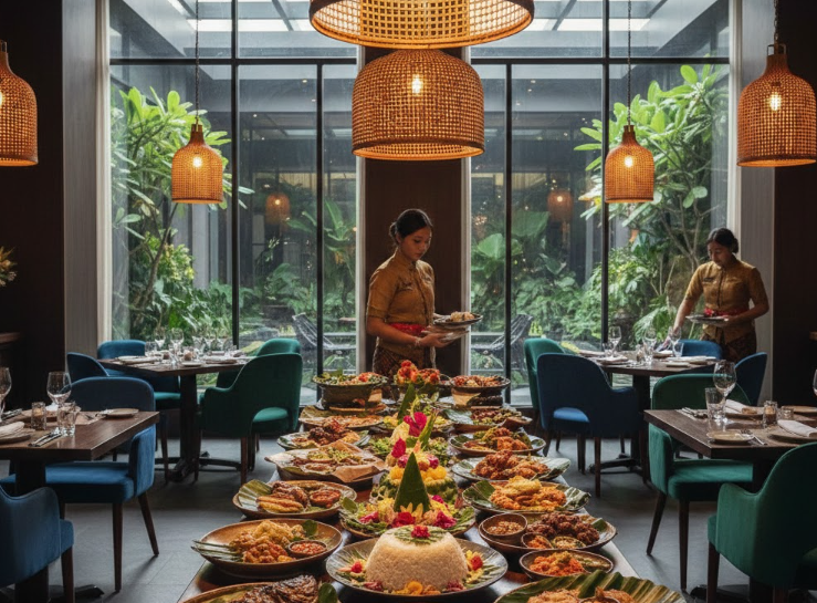Menyempurnakan Santapan Sunda dengan Atmosfer Mewah